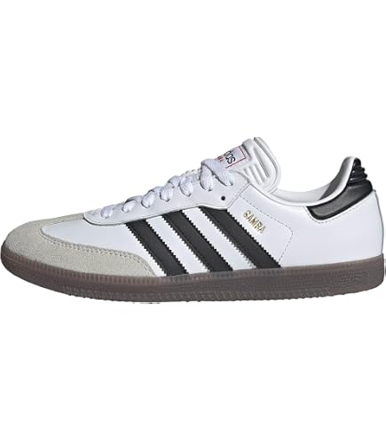 Amazon.com | adidas Men's Samba Vegan Sneaker, FTWR White Core